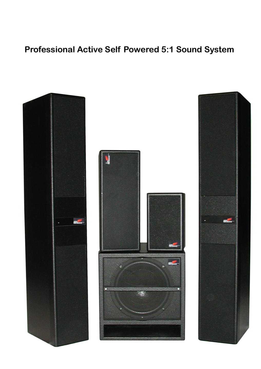 Self powered subwoofer home theater sale